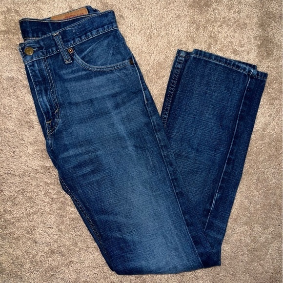 Levi’s Men’s 513 Slim Straight Jeans Size 30x32 - Picture 7 of 13